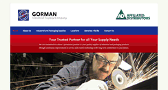Desktop Screenshot of gormanindustrial.com